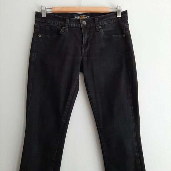 Lucky Brand Women's Black Skinny Jeans - Picture 2 of 13